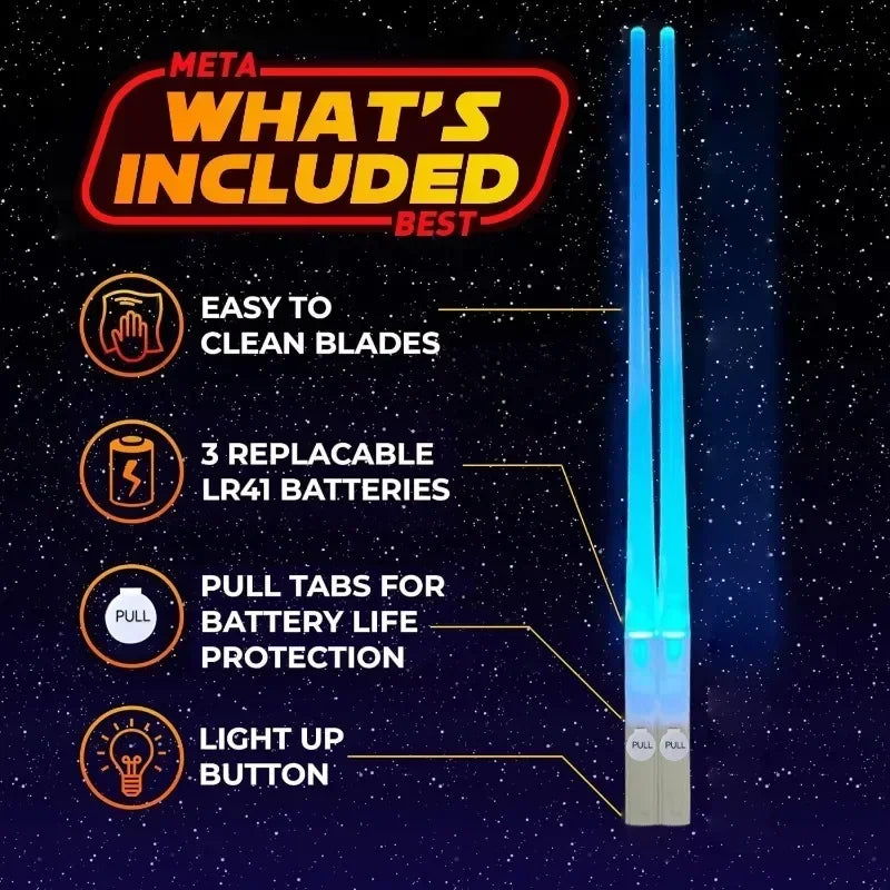 Lightsaber Chopsticks